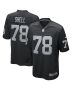 Art Shell 78 Las Vegas Raiders Men Game Retired Jersey – Black