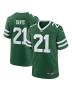 Ashtyn Davis 21 New York Jets Team Game Men Jersey – Legacy Green