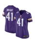 Austin Bryant 41 Minnesota Vikings Women Game Jersey – Purple