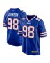 Austin Johnson 98 Buffalo Bills Game Men Jersey – Royal