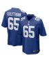 Austin Schlottmann 65 New York Giants Team Game Men Jersey – Royal