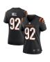 B.J. Hill 92 Cincinnati Bengals Women Game Jersey – Black