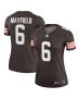 Baker Mayfield 6 Cleveland Browns Women Legend Jersey – Brown
