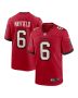 Baker Mayfield 6 Tampa Bay Buccaneers Men Game Jersey – Red