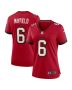 Baker Mayfield 6 Tampa Bay Buccaneers Women Game Jersey – Red