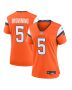 Baron Browning 5 Denver Broncos Women Team Game Jersey – Orange
