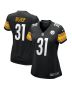 Beanie Bishop 31 Pittsburgh Steelers Women’s Game Jersey – Black