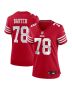 Ben Bartch 78 San Francisco 49ers Women’s Game Jersey – Scarlet