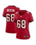 Ben Bredeson 68 Tampa Bay Buccaneers Women’s Game Jersey – Red