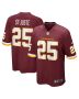 Benjamin St-Juste 25 Washington Football Team Men Game Jersey – Burgundy