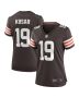 Bernie Kosar 19 Cleveland Browns Women Game Retired Jersey – Brown