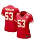 BJ Thompson 53 Kansas City Chiefs Women’s Game Jersey – Red