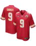 Blaine Gabbert 9 Kansas City Chiefs AFC Champions Patch Game Men Jersey – Red