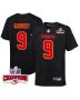 Blaine Gabbert 9 Kansas City Chiefs Super Bowl LVIII Champions 4 Stars Patch Fashion Game YOUTH Jersey – Carbon Black