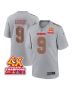 Blaine Gabbert 9 Kansas City Chiefs Super Bowl LVIII Champions 4X Atmosphere Fashion Game Men Jersey – Gray