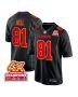 Blake Bell 81 Kansas City Chiefs Super Bowl LVIII Champions 4X Fashion Game Men Jersey – Carbon Black