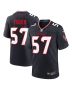 Blake Fisher 57 Houston Texans Team Game Men Jersey – Navy