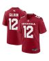 Blake Gillikin 12 Arizona Cardinals Team Game Men Jersey – Cardinal