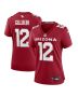 Blake Gillikin 12 Arizona Cardinals Women’s Game Jersey – Cardinal