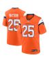 Blake Watson 25 Denver Broncos Team Game Men Jersey – Orange