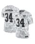 Bo Jackson 34 Las Vegas Raiders 2024 Salute to Service Retired Player Limited Men Jersey – Arctic Camo