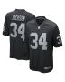 Bo Jackson 34 Las Vegas Raiders Men Game Retired Jersey – Black