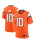 Bo Nix 10 Denver Broncos Player Game Men Jersey – Orange