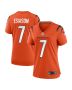 Boomer Esiason 7 Cincinnati Bengals Women Retired Game Jersey – Orange