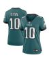 Braden Mann 10 Philadelphia Eagles Women’s Team Game Jersey – Midnight Green