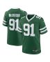Braiden McGregor 91 New York Jets Team Game Men Jersey – Legacy Green