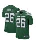 Brandin Echols 26 New York Jets Men Game Jersey – Gotham Green