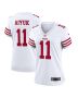 Brandon Aiyuk 11 San Francisco 49ers Women Retired Game Jersey – White