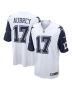Brandon Aubrey 17 Dallas Cowboys Team Game Men Jersey – White