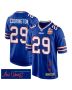 Brandon Codrington 29 Buffalo Bills Super Bowl LIX Champions Patch ‘New Orleans – Where Legends Are Made’ EMBROIDERED Game Men Jersey – Royal