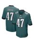 Brandon Smith 47 Philadelphia Eagles Game Men Jersey – Midnight Green