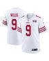 Brayden Willis 9 San Francisco 49ers Super Bowl LVIII Patch Game Men Jersey – White