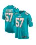 Brennan Scarlett 57 Miami Dolphins Men Game Jersey – Aqua
