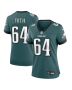Brett Toth 64 Philadelphia Eagles Women Game Jersey – Midnight Green