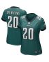 Brian Dawkins 20 Philadelphia Eagles Women Game Retired Jersey – Midnight Green