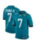 Brian Thomas Jr. 7 Jacksonville Jaguars Player Game Men Jersey – Teal