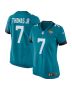 Brian Thomas Jr. 7 Jacksonville Jaguars Women’s Game Jersey – Teal