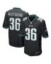 Brian Westbrook 36 Philadelphia Eagles Men Retired Alternate Game Jersey – Black