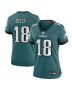 Britain Covey 18 Philadelphia Eagles Women’s Team Game Jersey – Midnight Green