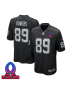 Brock Bowers 89 Las Vegas Raiders 2025 Pro Bowl Patch Game Men Jersey – Black