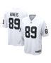 Brock Bowers 89 Las Vegas Raiders Game Men Jersey – White
