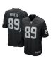 Brock Bowers 89 Las Vegas Raiders Team Game Men Jersey – Black