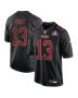Brock Purdy 13 San Francisco 49ers Super Bowl LVIII Patch Fashion Game Men Jersey – Carbon Black