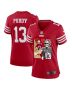 Brock Purdy 13 San Francisco 49ers The Son of Steel Women Game Jersey – Scarlet