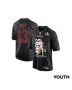 Brock Purdy 13 San Francisco 49ers Throwing Ball Fashion Game YOUTH Jersey – Carbon Black