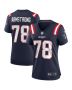 Bruce Armstrong 78 New England Patriots Women Game Retired Jersey – Navy